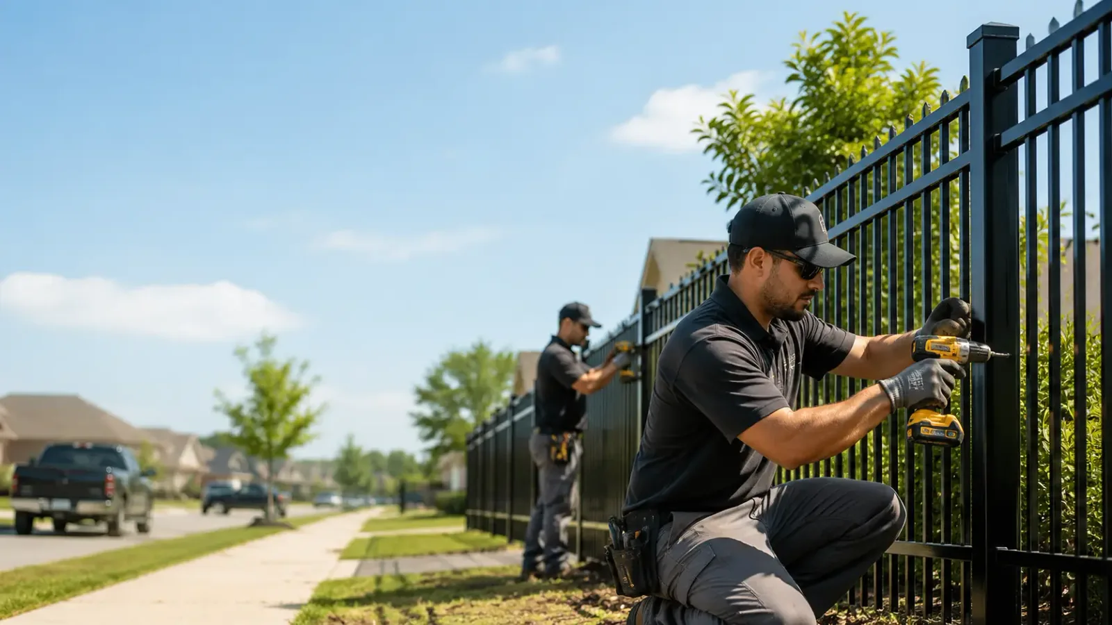 Metal Fence Installation in San Antonio, TX